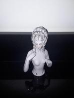 Antieke porseleinen half doll buste, Antiek en Kunst, Antiek | Porselein, Verzenden