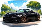 Gezocht: Mazda MX-5 ND, Auto's, Mazda, 4 cilinders, 1500 cc, Particulier, Zilver of Grijs