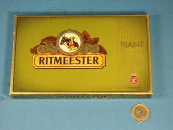 Lege Kartonnen Sigarendoos <> 10 RITMEESTER riant beschikbaar voor biedingen