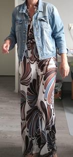 Travelstof jumpsuit, broek dames bruin, camel, jeansblauw, Kleding | Dames, Jumpsuits, Ophalen of Verzenden, Nieuw, Maat 38/40 (M)