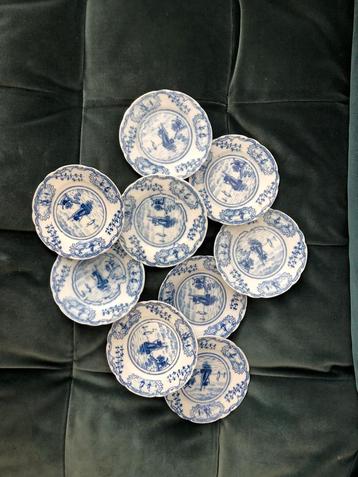 9 bordjes louis regout beschikbaar voor biedingen