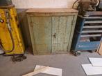Vintage, industriële werkplaatskast, Ophalen
