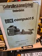 Emco compact 5 + exrtas, Ophalen, Gebruikt