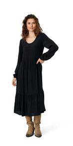 nieuwe jurk van Noa Noa, Zwart, Nieuw, Maat 36 (S), Onder de knie