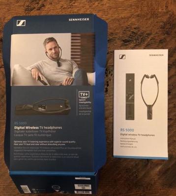 Tk: Sennheiser RS5000 draadloze hoofdtelefoon voor t.v. beschikbaar voor biedingen