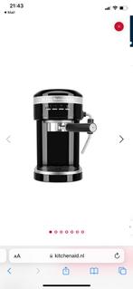 KITCHENAID ESPRESSOMACHINE - ARTISAN - ONYX ZWART, Witgoed en Apparatuur, Koffiezetapparaten, Nieuw, Afneembaar waterreservoir