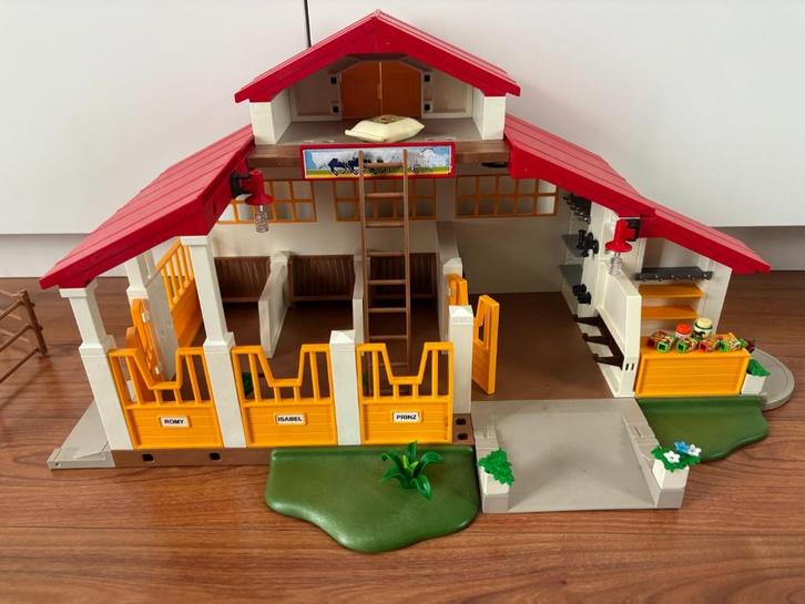 Playmobil paardenmanage 4190, Kinderen en Baby's, Speelgoed | Playmobil, Zo goed als nieuw, Complete set, Ophalen of Verzenden