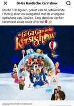 3x tribune AD kaartjes voor de Gi-Ga Gantische kerstshow, Tickets en Kaartjes, Drie personen of meer