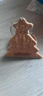 Riviera maison rattan windlicht  kerstboom, Huis en Inrichting, Ophalen of Verzenden, Nieuw