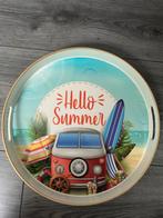 Zomers Dienblad, Ophalen, Zo goed als nieuw, Rond, Kunststof