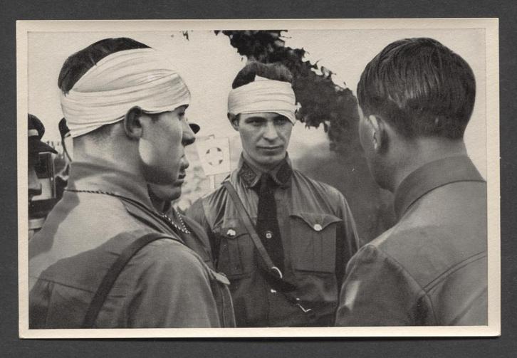 Verzameling van 24 plaatjes van het Duits sigaretten album, Verzamelen, Militaria | Tweede Wereldoorlog, Landmacht, Foto of Poster