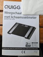 Personen weegschaal met lichaamsvetmeter, Witgoed en Apparatuur, Weegschalen, Ophalen of Verzenden, Personenweegschaal, 100 kg of meer