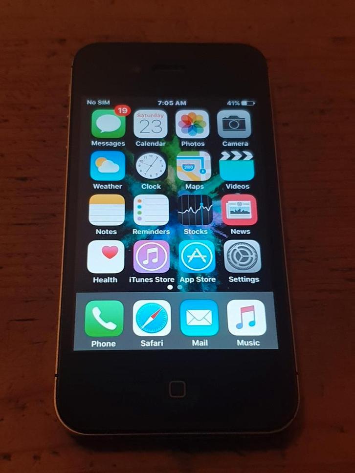 Apple iPhone 4S 16GB (lees goed aub), Telecommunicatie, Mobiele telefoons | Apple iPhone, Zo goed als nieuw, 16 GB, Zonder abonnement