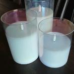 Led kaarsen, Overige materialen, Wit, Nieuw, Ophalen of Verzenden