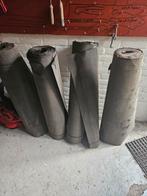 Rol Dakleer -  nieuw, Doe-het-zelf en Verbouw, Dakpannen en Dakbedekking, Overige materialen, Gebruikt, Zwart, Ophalen of Verzenden