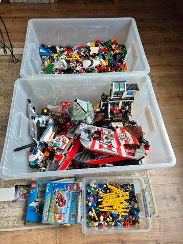 Grote LEGO partij (22+ kg) met City, Piraten & meer! beschikbaar voor biedingen