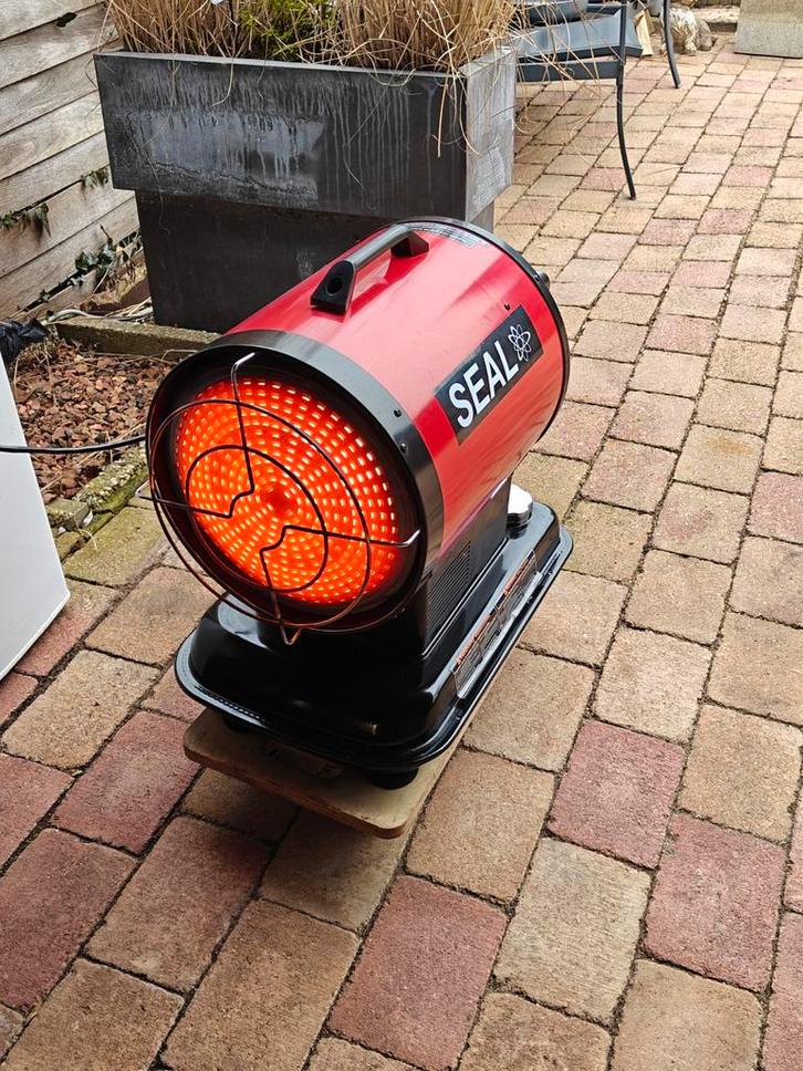 Krachtige SEAL Bouwkachel / Torpedo Heater, Doe-het-zelf en Verbouw, Verwarming en Radiatoren, Gebruikt, Kachel, 800 watt of meer