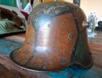 Top Duitse M17 ET64 Mimikri camo helm ww1, Verzamelen, Ophalen of Verzenden, Landmacht, Duitsland, Helm of Baret