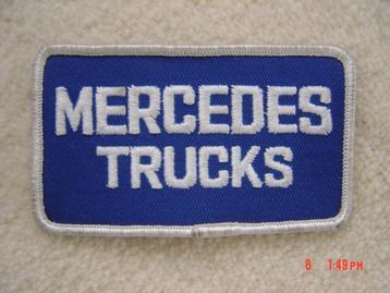 Mercedes Benz trucks badge patch opnaaiembleem vrachtwagen beschikbaar voor biedingen