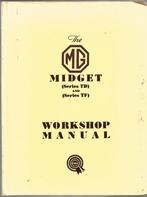 MG TD MG TF Midget workshop manual (A1303), Auto diversen, Handleidingen en Instructieboekjes, Verzenden