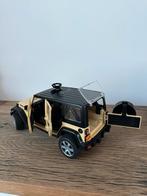 Bruder Jeep - Beige, Hobby en Vrije tijd, Modelauto's | 1:18, Ophalen, Zo goed als nieuw, Auto, Overige merken