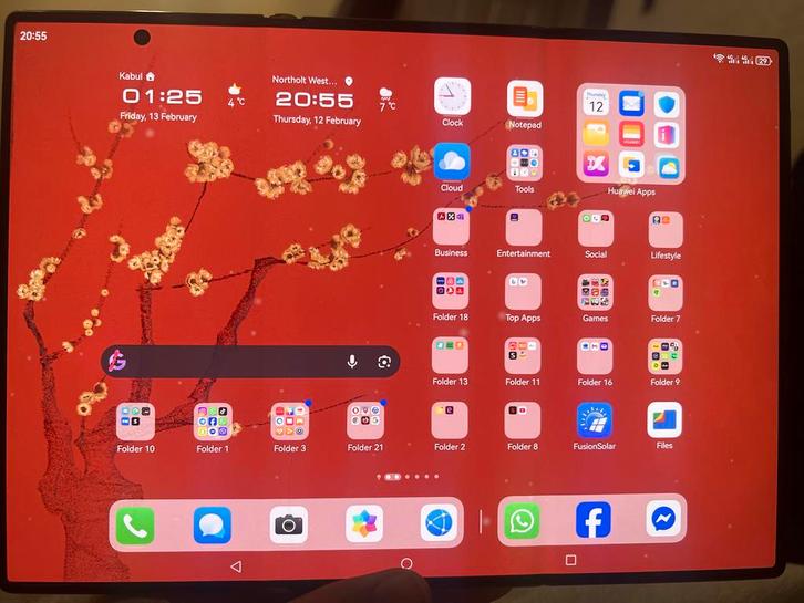 Huawei Mate XT 1TB - Topstaat! Keyboard en oorties, Telecommunicatie, Mobiele telefoons | Huawei, Zo goed als nieuw, Zonder abonnement