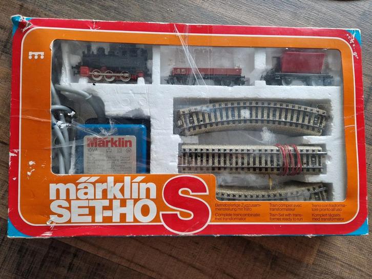 Märklin H0 Starterset 0974 - Vintage Treinset, Hobby en Vrije tijd, Modeltreinen | H0, Gebruikt, Treinset, Wisselstroom, Märklin
