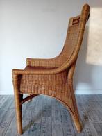 rieten stoel, Antiek en Kunst, Antiek | Meubels | Stoelen en Banken, Ophalen of Verzenden