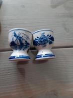 Eierdopjes delfts blauw, Antiek en Kunst, Antiek | Keramiek en Aardewerk, Ophalen of Verzenden