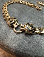 14k Gouden Panter Armband, Ophalen of Verzenden, Zo goed als nieuw, Goud