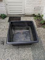 Heissner vijverbak PE vierkant 79x79x45, in prijs verlaagd!, Tuin en Terras, Vijvers, Ophalen, Gebruikt