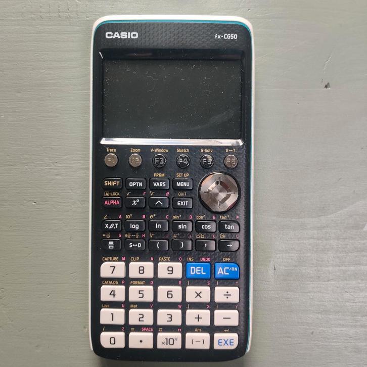 Casio fx-CG50 grafische rekenmachine, Diversen, Rekenmachines, Nieuw, Grafische rekenmachine, Ophalen of Verzenden