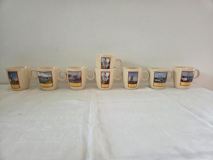 GEVRAAGD: mokken LEUSDEN supermarktactie C1000 C-1000 mok, Verzamelen, Supermarktacties, C1000, Ophalen of Verzenden