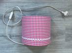 Wandlamp roze geruit, Ophalen of Verzenden, Zo goed als nieuw