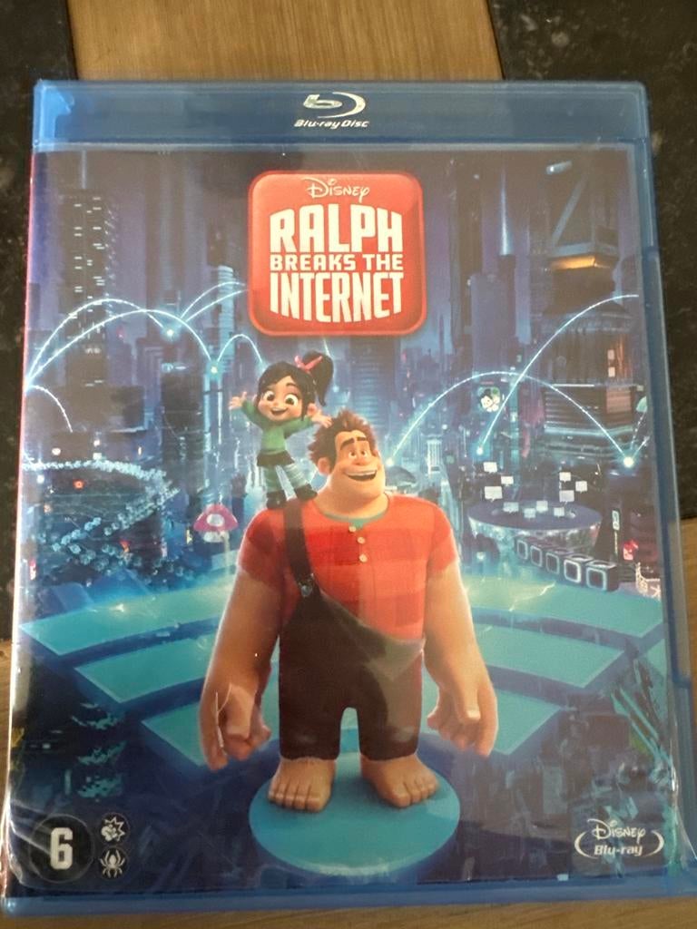 Ralph Breaks the Internet - Blu-ray (Engels), Cd's en Dvd's, Ophalen of Verzenden, Zo goed als nieuw, Tekenfilms en Animatie