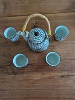 Japanse theepot met 4 mokken, Ophalen, Zo goed als nieuw, Overige stijlen, Overige typen