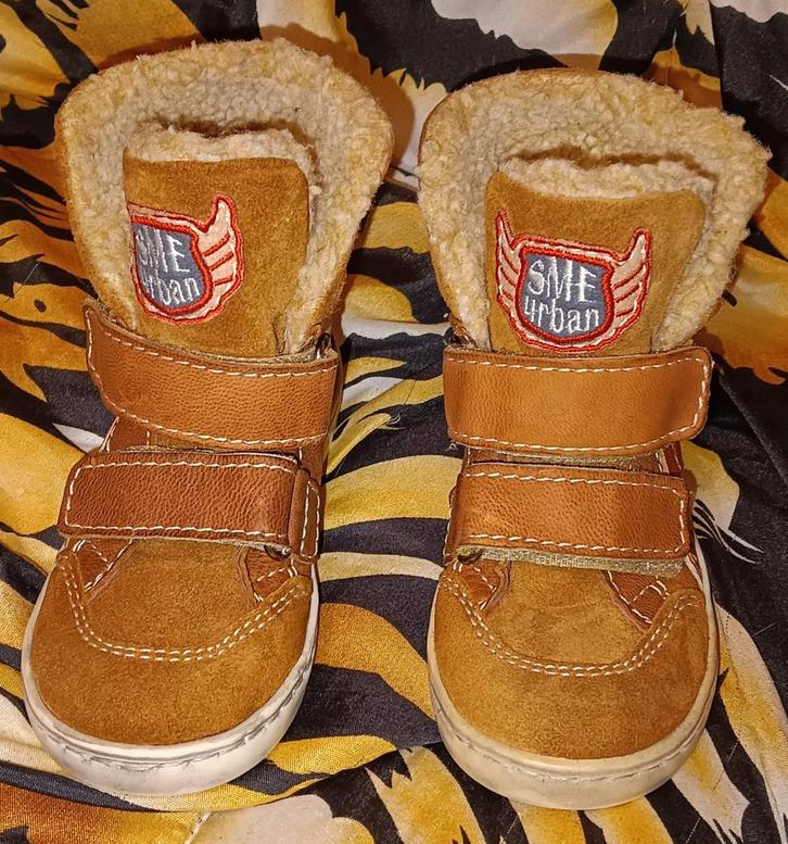 Shoesme Urban leren schoenen maat 25, Kinderen en Baby's, Babykleding | Schoentjes en Sokjes, Gebruikt, Jongetje of Meisje, Schoentjes
