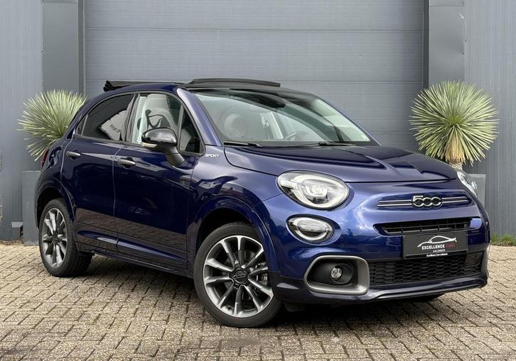Fiat 500X 1.5 Hybrid Sport Cabrio/Automaat/Leer, Auto's, Fiat, Bedrijf, Te koop, 500X, ABS, Achteruitrijcamera, Adaptive Cruise Control