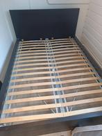Bed, Ophalen, Gebruikt, Zwart, 140 cm