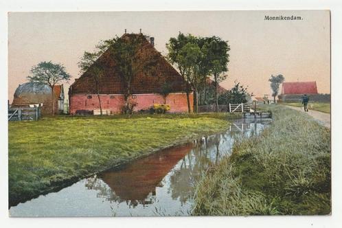Monnikendam oude ansichtkaart, Verzamelen, Ansichtkaarten | Nederland, Ongelopen, Noord-Holland, Verzenden