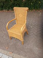 4x Rotan stoelen gebruikt.leuk voor overkapping of iets derg, Ophalen, Zo goed als nieuw, Bruin, Vier