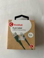 iPhone Oplaad kabel-  1meter Nieuw in verpakking!, Ophalen of Verzenden, Nieuw, Apple iPhone