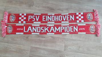 2 nieuwe PSV sjaals van 2014 - 2015 Landskampioen