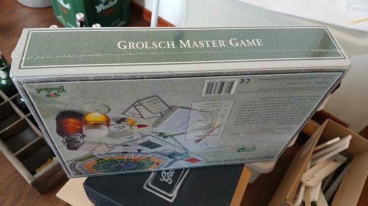 Grolsch Master Game - Nieuw in Folie!, Hobby en Vrije tijd, Gezelschapsspellen | Bordspellen, Nieuw, Drie of vier spelers, Vijf spelers of meer
