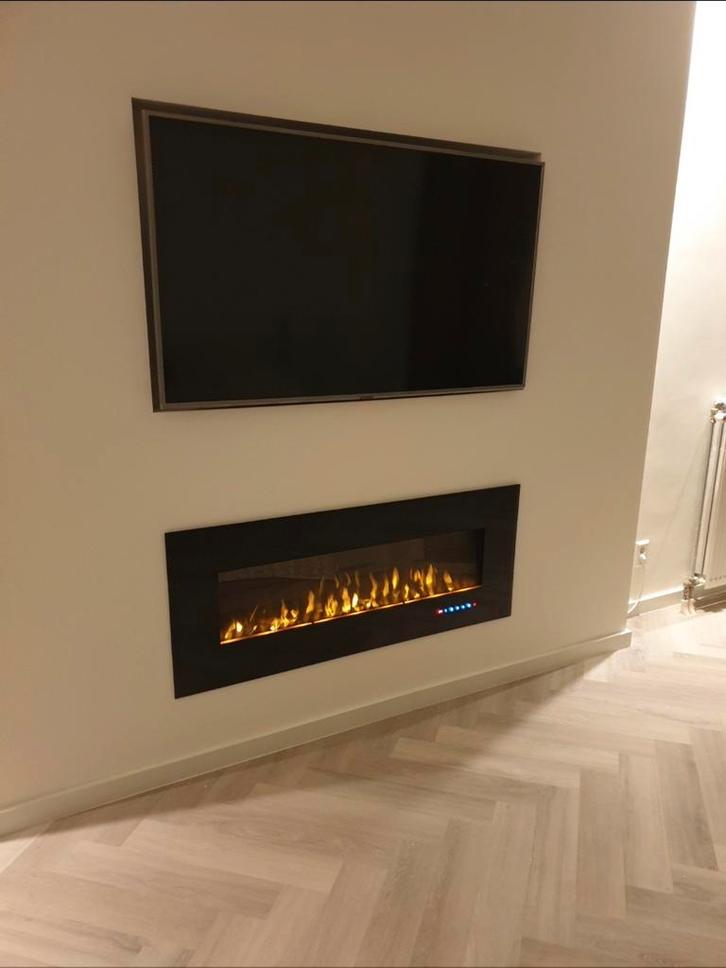 Elektrische sfeerhaard (kleine defect), Huis en Inrichting, Haarden, Gebruikt, Elektrische haard, Ophalen