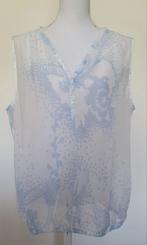 Blauw, witte Elvira Casuals top maat 46, Kleding | Dames, Blauw, Maat 46/48 (XL) of groter, Elvira Casuals, Ophalen of Verzenden
