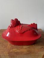 Piral terracotta ovenschaal in de vorm van een kip, Ophalen of Verzenden, Zo goed als nieuw