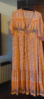 Boho jurk van Blossem by three maat L, Maat 42/44 (L), Oranje, Ophalen of Verzenden, Zo goed als nieuw
