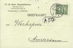 NV De Nieuwe Margarinefabrieken, Rijswijk [Z.H.] - 11.1912 -, Ophalen of Verzenden, Briefkaart