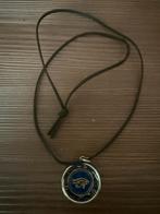 Ketting met stalen hanger het oog van Ra., Sieraden, Tassen en Uiterlijk, Ophalen of Verzenden, Nieuw, Zilver, Overige materialen
